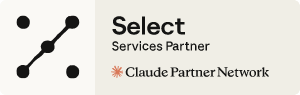 Anthropic Select Services Partner, Claude Partner Network badge